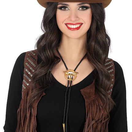 Chapeau de cow-boy australien marron, adulte