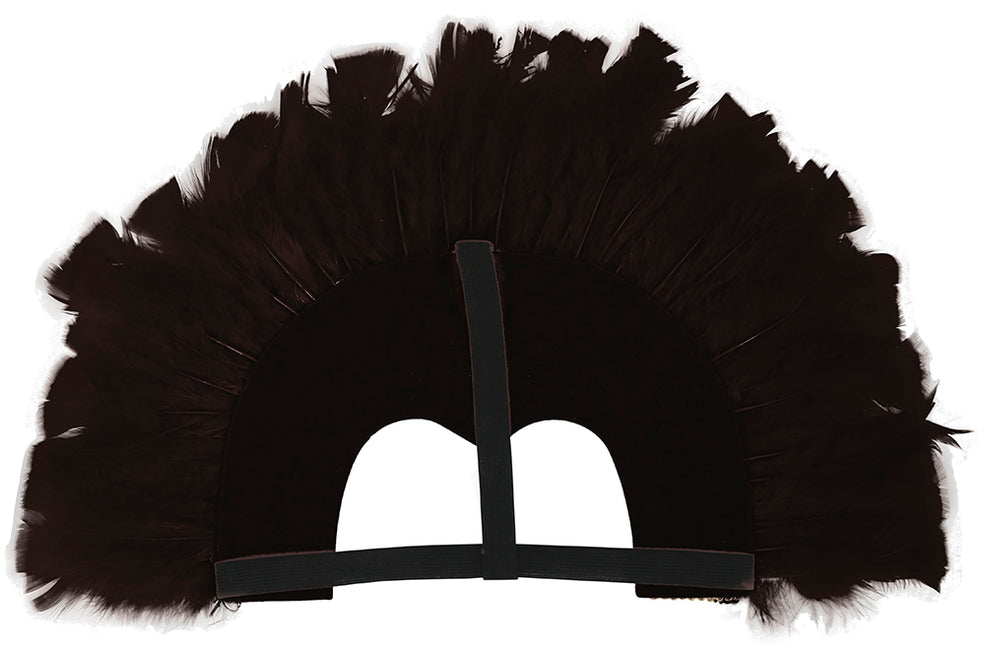 Tête de plume noire