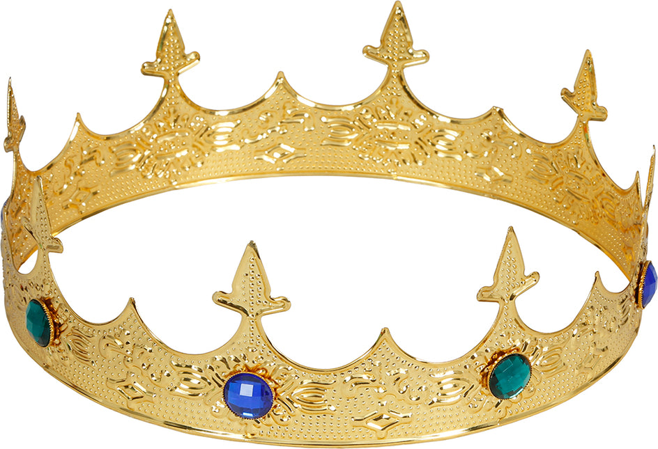 Couronne médiévale en or métallisé