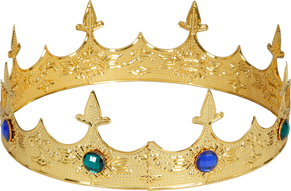 Couronne médiévale en or métallisé