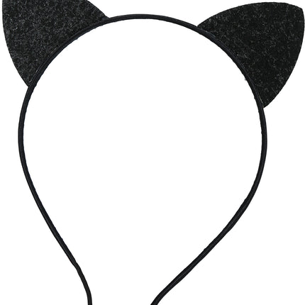 Bandeau de chat argenté