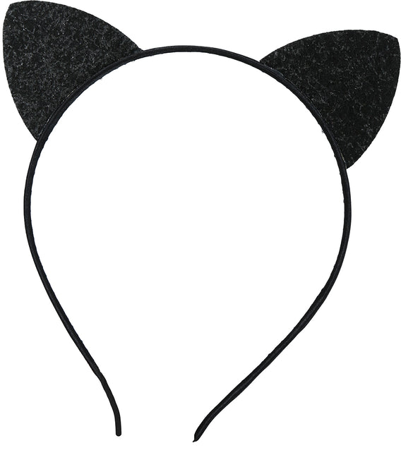 Bandeau de chat argenté