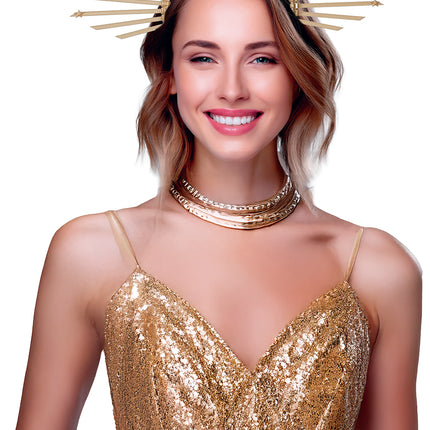 Bandeau doré Halo