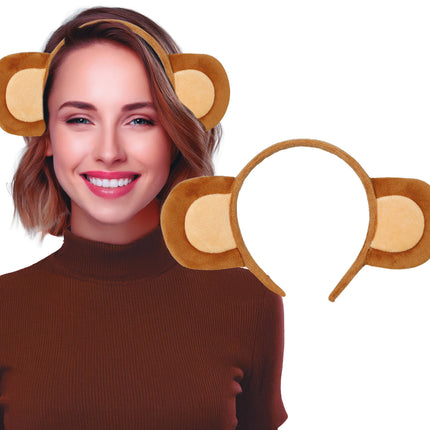 Bandeau de singe marron