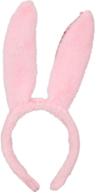 Bandeau à cheveux lapin rose