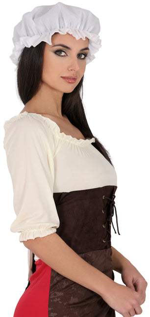 Dames à capuchon blanc