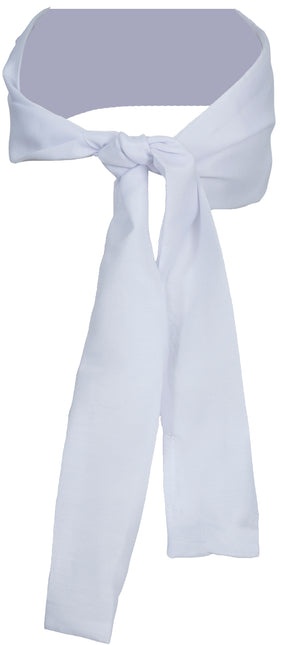 Bandeau de karaté blanc rouge