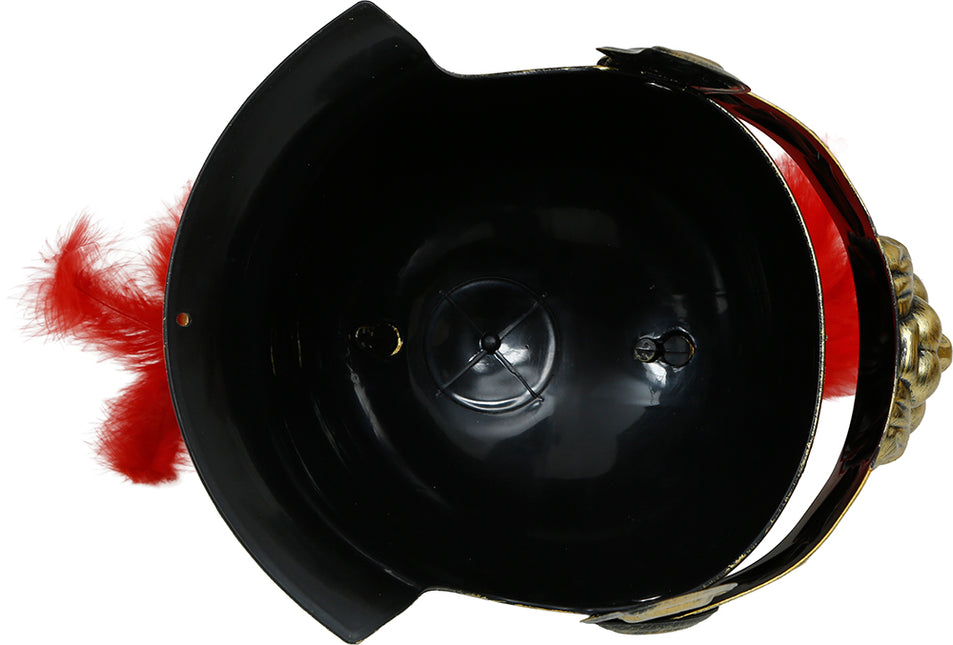 Casque romain Rouge Or Hommes