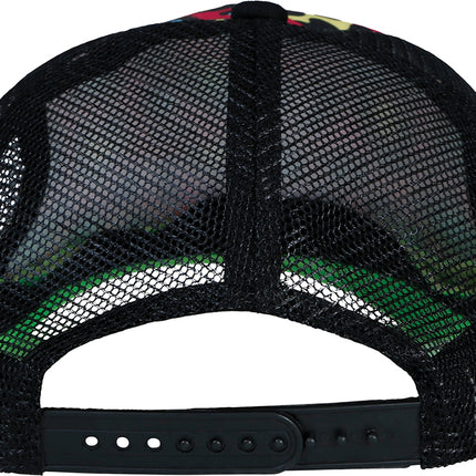 Casquette imprimé léopard