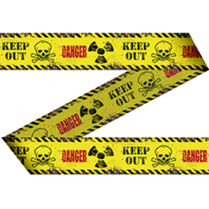 Ruban barricade Danger/Keep Out 15mtr
