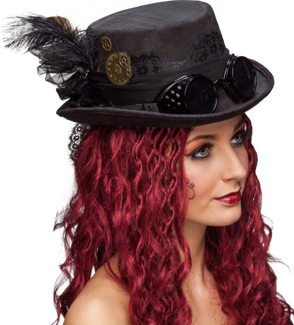 Chapeau Steampunk avec verre