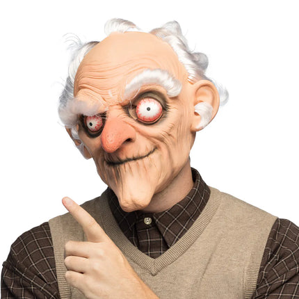 Masque en latex « Grumpy »