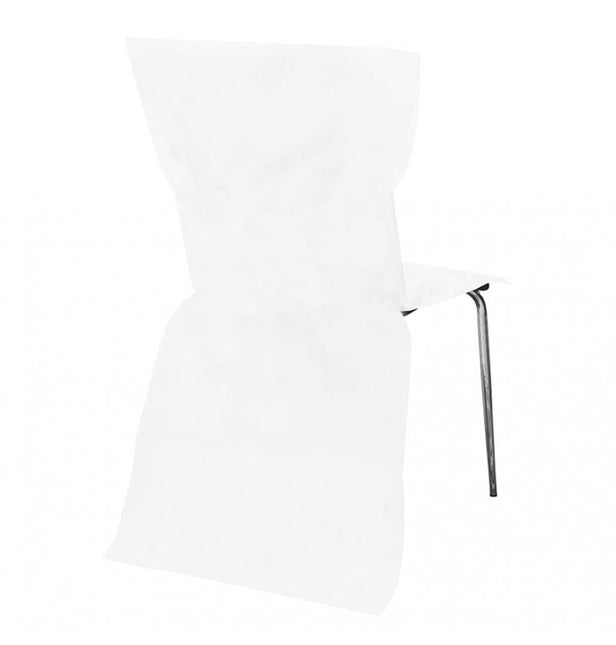 Housse de chaise blanche 24 pièces