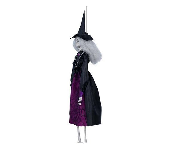 Décoration suspendue d'Halloween Sorcière Squelette 40cm