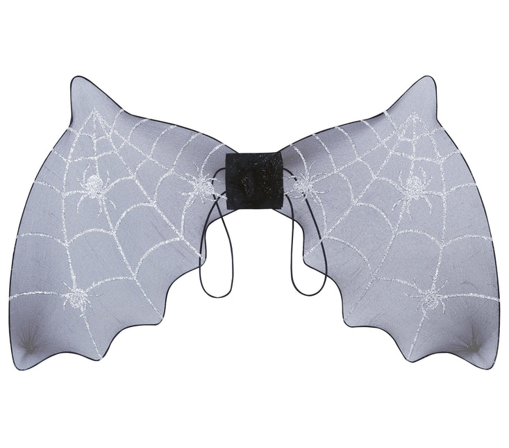 Chauve-souris noire à ailes d'Halloween 60cm