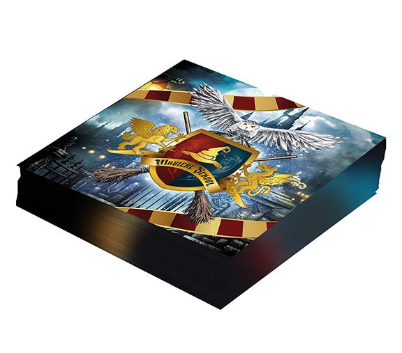 Serviettes Harry Potter 33cm 12pcs