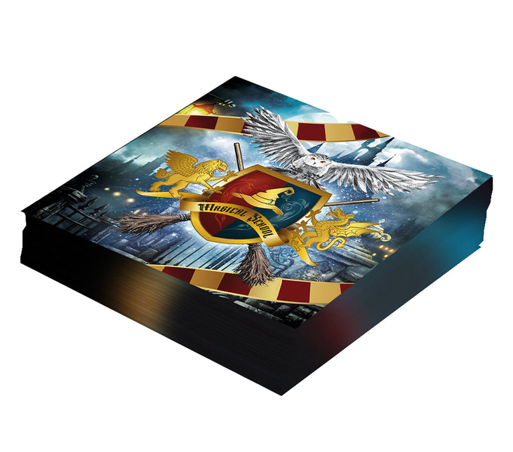 Serviettes Harry Potter 33cm 12pcs