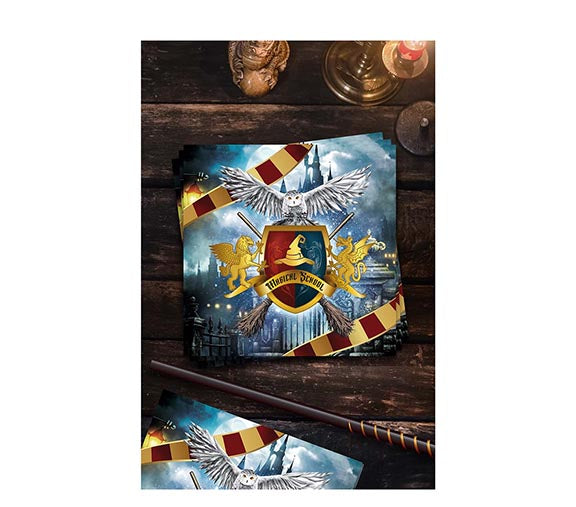 Serviettes Harry Potter 33cm 12pcs