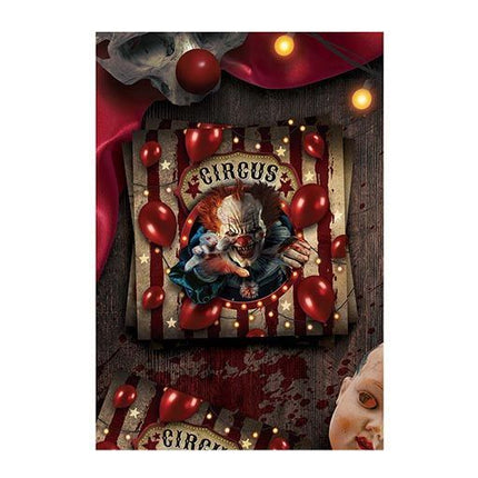 Serviettes de table Halloween Clown 33cm 12pcs