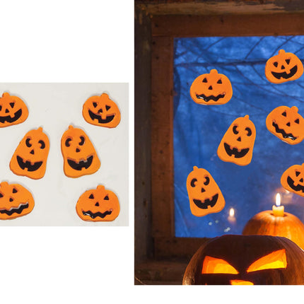 Décoration murale d'Halloween Citrouille 25cm