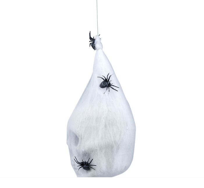 Halloween Skull Spiderweb Bag 25cm