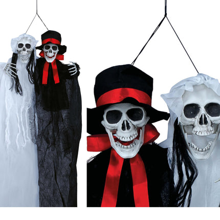 Halloween Dolls Bride And Groom 90cm