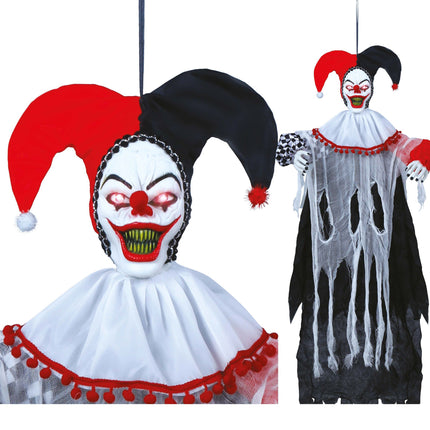 Poupée clown d'Halloween 1.2m