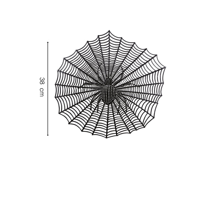 Sets de table Halloween Toile d'araignée 38cm