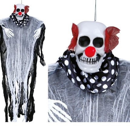 Halloween Poupée Clown 80cm