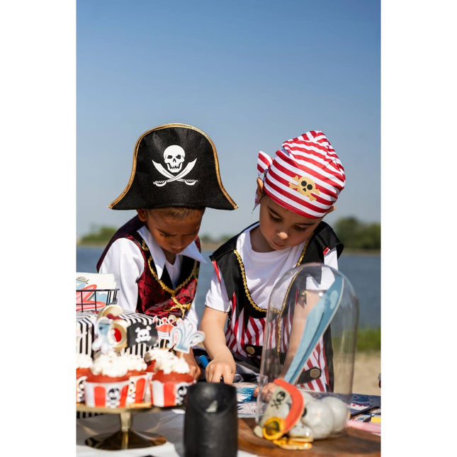 <tc>Folat</tc> Costume de pirate avec chapeau de pirate Garçon