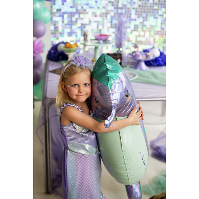 <tc>Folat</tc> Robe de sirène avec diadème fille