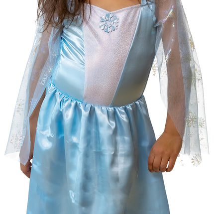 Costume de princesse flocon de neige fille