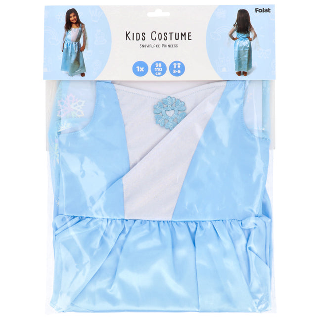 Costume de princesse flocon de neige fille
