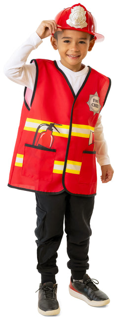 <tc>Folat</tc> Costume de pompier Garçon rouge