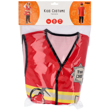 <tc>Folat</tc> Costume de pompier Garçon rouge