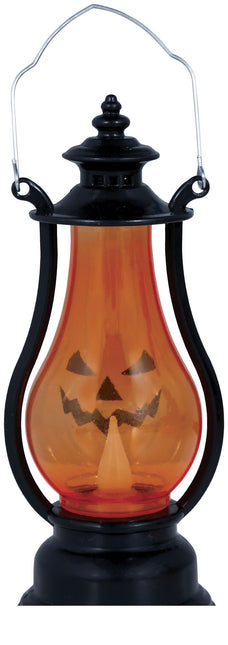 Décoration de table Halloween Lanterne Citrouille 16cm