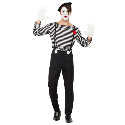 Costume d'adulte « Mime »