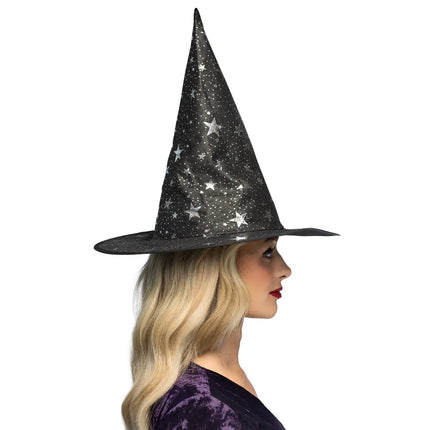 Chapeau de sorcière noir Sylvara