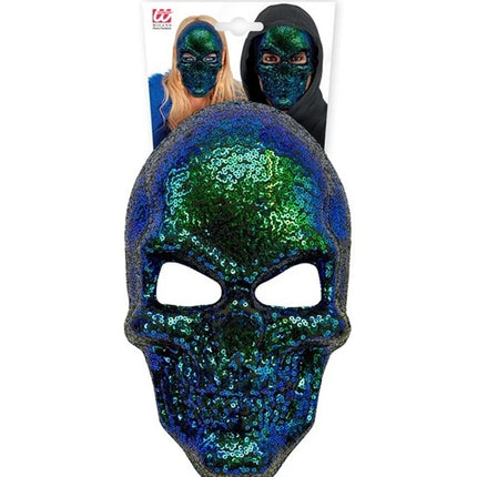 MASQUE CRÂNE - PAILLETTES