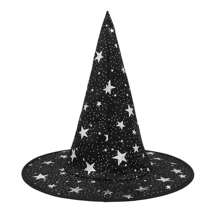 Chapeau de sorcière noir Sylvara