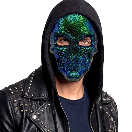 MASQUE CRÂNE - PAILLETTES