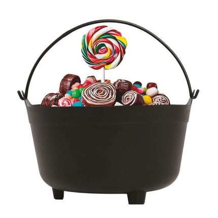 Chaudron d'Halloween Noir 32cm