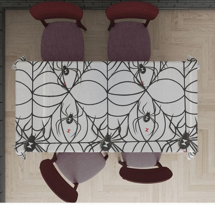 Nappe d'Halloween toile d'araignée 2.7m