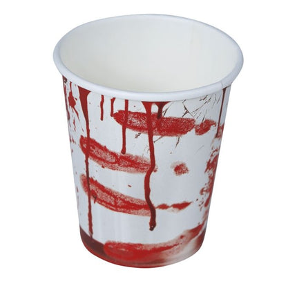 Halloween Coupes sanglantes 200ml 6pcs