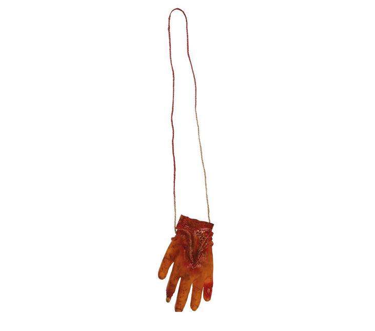 Collier d'Halloween Main sanglante