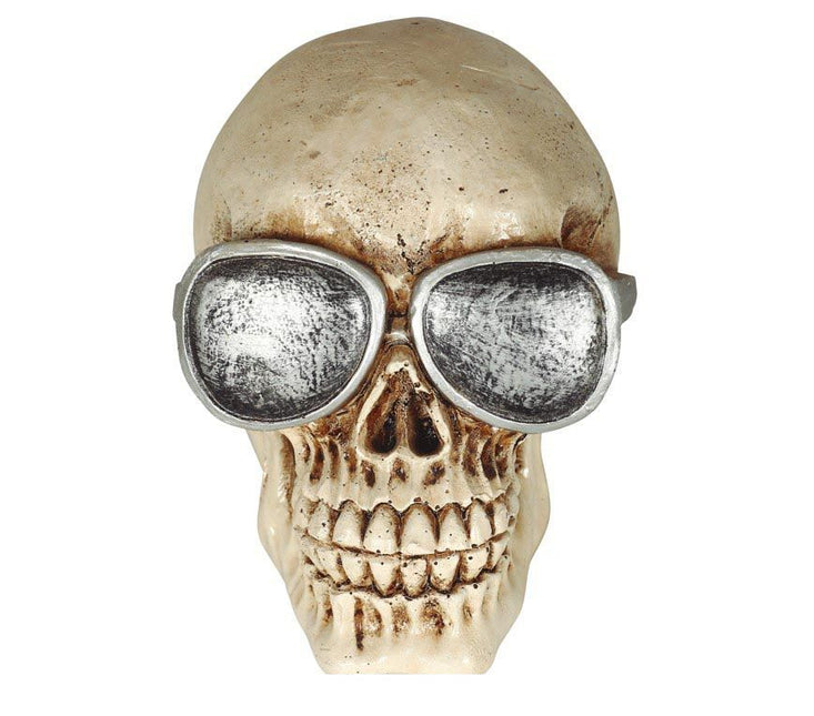 Lunettes de crâne d'Halloween 11cm