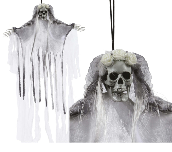 Halloween Poupée Mariée Squelette 70cm