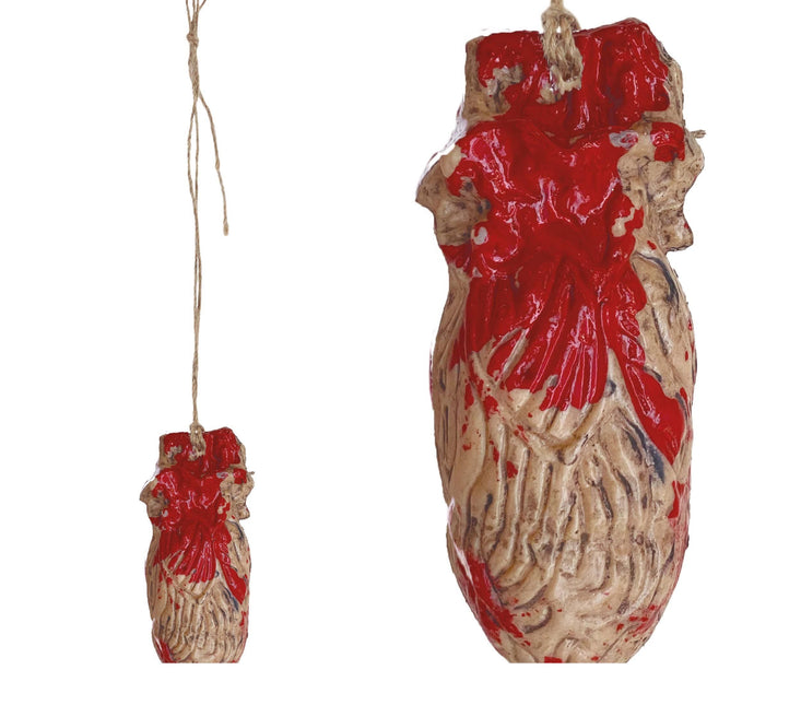 Collier d'Halloween Coeur 14cm