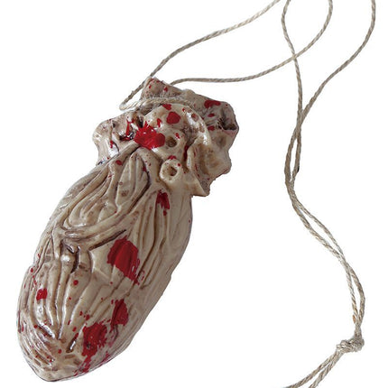 Collier d'Halloween Coeur 14cm