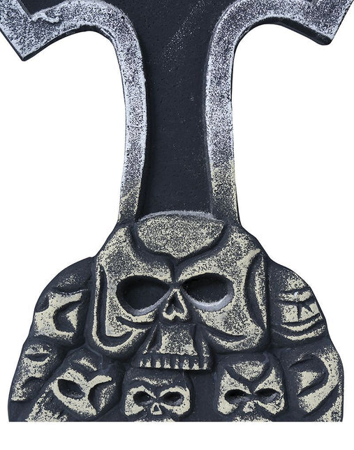 Croix d'Halloween 60x37cm
